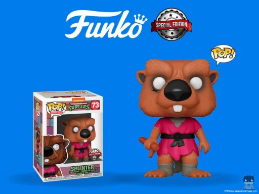 Maître Splinter rejoint les POP Retro Toys des Tortues Ninja