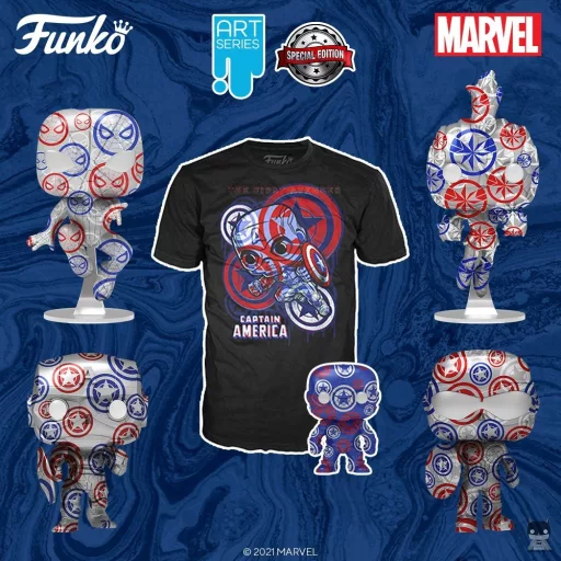 Marvel Patriotic Age : un nouveau line up de POP Marvel