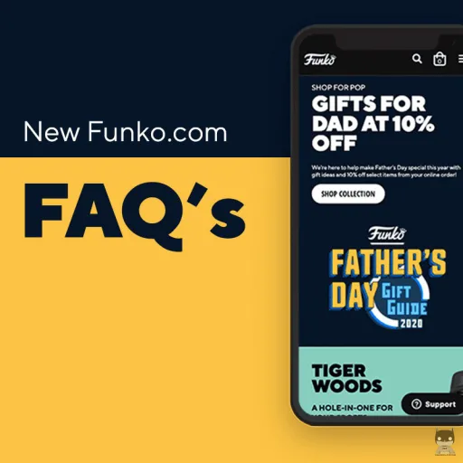 Nouveau look pour le site de Funko