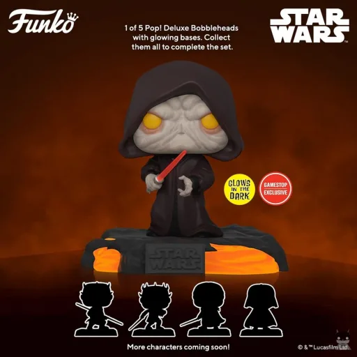 Nouveau set de POP Star Wars inauguré avec Palpatine