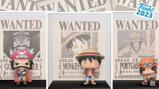 One Piece : craquez pour les posters "Wanted" de Luffy, Portgas D. Ace et Gol D. Roger en Funko POP