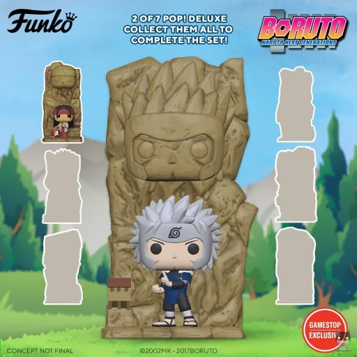 Seconde figurine POP Boruto pour le set « Monument des Hokage »