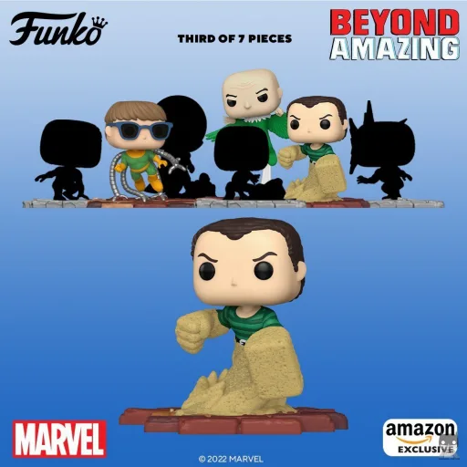 Troisième POP du set Sinister Six avec L’Homme Sable