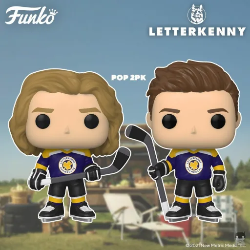 Un duo pack de la série Letterkenny avec Reilly et Jonesy