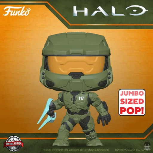 Une POP Supersized du légendaire Master Chief de Halo