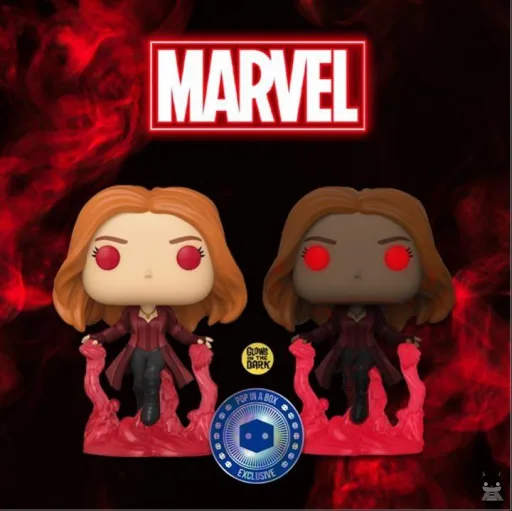 Wanda Maximoff revient dans une POP Glow in the Dark